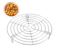 Estante de cocina al vapor | Estante de refrigeración de cocina de acero inoxidable | Soporte de vapor para el hogar, granja, restaurante, cocina, comedor, olla a presión, horno, freidora de aire