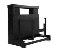 Estante de cocina de acero con drenaje antideslizante ideal para cocina con acero inoxidable y acero de 26 x 14 x 24 cm, hecho de acero inoxidable, lo que permite una experiencia de cocción más suave