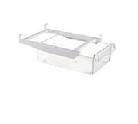 Estante de conservación y congelación de cocina for colgar huevos dentro del refrigerador, caja de almacenamiento tipo cajón, cesta de plástico deslizante
