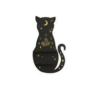 Estante de cristal de pared para gatos, estantes flotantes para decoración de salas de estar