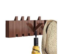 Estante de cubierta de piano montado en la pared, estante para piano, organizador de abrigo, gancho organizador de ropa decorativo, ganchos para entrada, perchas de pared para casas de