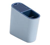 Estante de cubiertos de almacenamiento múltiple con diseño de drenaje plano grueso para soporte de utensilios de cocina del hogar