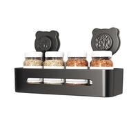 Estante de Ducha con, Estante de Almacenamiento de Carga Fuerte, Organizador de Ducha con montado en la Pared, para Cocina, Dormitorio, apartamento, Taza de Esquina, champú, maquinilla