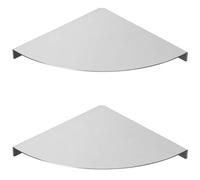 Estante de ducha de acero inoxidable 304, impermeable, montado en la pared, estante de ducha esquinero para baño y dormitorio, solución de almacenamiento resistente para artículos de tocador