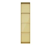 Estante de ducha empotrable de acero inoxidable, impermeable, para el hogar, hotel, apartamento, no necesita azulejos, 120 x 28 x 12,5 cm