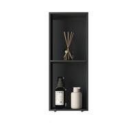 Estante de ducha empotrado de acero inoxidable impermeable montado en la pared con ganchos, no necesita azulejos, cubo de basura multifuncional para el hogar