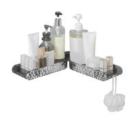 Estante de ducha esquinero, estante de almacenamiento portátil, organizador de ducha de baño, almacenamiento para cocina, sala de estar, encimera, dormitorio, hogar, inodoro y apartamento