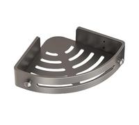 Estante de ducha esquinero, estante de baño, soporte para champú, sin taladrar, resistente al agua, a prueba de óxido, ajustable, instalación rápida, estante de ducha para organizadores de baño y