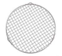Estante de enfriamiento de acero inoxidable con diseño resistente de tres patas para enfriar y cocinar varios alimentos (24 cm)