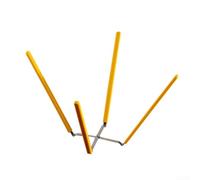 Estante de enfriamiento plano del acero inoxidable para la distribución uniforme del flujo de aire durante el enfriamiento del postre y de la pastelería