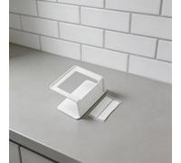 Estante de enrutador montado en la pared, estante de almacenamiento flotante para enrutador WiFi, módem, decodificador de TV y consola de juegos, instalación de perforación con ganchos fuertes (1