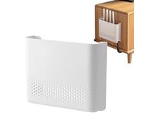 Estante de enrutador para pared, caja organizadora montada en la pared para enrutador, estructura de disipación de calor, estante ocultador WiFi para estudio, cocina, dormitorio, apartamento