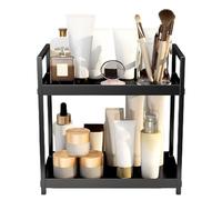 Estante de escritorio de nivel, estante de almacenamiento, estante de escritorio minimalista de nivel, estante de escritorio escalonado de bambú | Escritorio apilable ajustable de niveles, estantes de