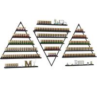 Estante de Esmalte de Uñas para Pared, Estante organizador montado en la pared, soporte de almacenamiento de pintura for cosméticos, soporte de exhibición de Perfume for lápiz labial de aceite esencia