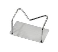 Estante de esponja de acero inoxidable, soporte adhesivo para esponja de cocina, soporte para platos, soporte de metal para paño de cocina con revestimiento impermeable, estante de