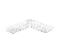 Estante De Esquina Para Baño | Estante de Almacenamiento Portátil | Organizador De Almacenamiento De Esquina Para Cocina,para Baño Cocina Sala de Estar Dormitorio Encimera Inodoro Interior Hogar