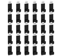 Estante de exhibición de discos de pared, 30 ganchos pequeños para colgar | Soporte para álbum para decoración de pared, CD, colección de tarjetas, portadas de álbumes