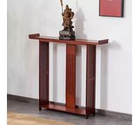 Estante de exhibición de estatuas de Buda para el santuario del hogar, mesa de altar para meditación, estante decorativo de sacrificio, decoración de sala de estar para oración y prácticas