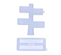 Estante de exhibición de joyas de resina de cristal epoxi para reloj, soporte de silicona con base para soporte de exhibición