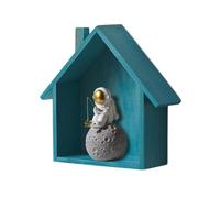 Estante De Exhibición De Madera - Planto De Almacenamiento De Pared Rústico, Marco De La Casa Decorativa Pequeña | Estantes Colgantes Estilo Granja, Carga De Vivero Para La Habitación Infantil