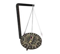 Estante de exhibición de péndulo de madera - soporte decorativo con texto grabado, diseño para cristales de joyería herramientas | Estante meditación sala yoga espacio dormitorio coi