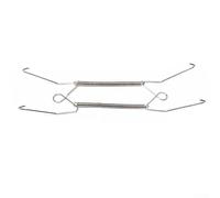 Estante de exhibición de placas ajustable para pared, colgador de alambre resistente para placas de arte, fácil montaje e instalación (10 pulgadas)