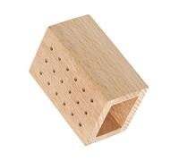 Estante De Exhibición Para Almacenamiento Cabezales Esmalte Uñas Soporte Brocas Organizador Herramientas Madera Contenedor Manicura Y Uñas