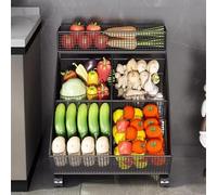 Estante de exhibición para aperitivos y frutas, soporte comercial con barandilla para tiendas de conveniencia y supermercados