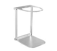 Estante de goteo de café con base de acero inoxidable para prensa manual, máquina de café expreso, kit de preparación de senderismo al aire libre, 4.69 pulgadas