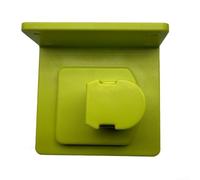 Estante de herramientas de montaje en pared para almacenamiento de batería de 18 V, colgador de taladro eléctrico de plástico resistente y soporte de herramientas inalámbrico, organizador de taller de