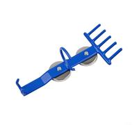 Estante de herramientas de soldadura con soporte magnético y ventosas para llaves de impacto, herramientas de aire y llaves neumáticas, organizador de taller (5 dientes)