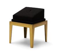 Estante de joyería de terciopelo negro, soporte para anillos, soporte de metal para exhibición de joyas, collar, colgante, anillo, escaparate, organizador para collares y anillos, exhibición de joyas