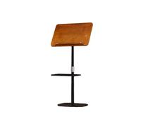 Estante de lectura ajustable de pie con clips, bandeja de soporte de música ajustable en altura para oficina, escuela, uso doméstico (50-102 cm), perfecto para libros, partituras de música y mucho más