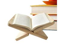 Estante de lecturade libros | Compacto de madera - Soporte organizador de libros | Ángulo de lecturacómodo que ayuda a reducir la fatiga visual, lo que lo hace perfecto para etapas de lecturaprolon