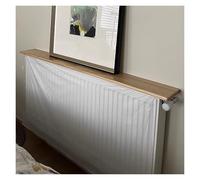 Estante de madera para radiador, soporte para plantas, 175 x 20 x 2,2 cm, divisor de almacenamiento para dormitorio, oficina, cocina, estante rectangular para sobre radiador con accesorios, tamaño de