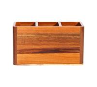 Estante de madera para utensilios de cocina - Contenedor de decoración de cocina para el hogar, tarro de cubiertos de acacia sólida | Organizador de cubiertos para utensilios de cocina, cuchara de