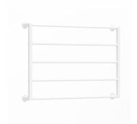 Estante de metal para colgar corbatas y bufandas, versátil hiyab, cinturón y corbata para tiendas minoristas, boutique, toalla y cinta, solución para colgar ahorro de espacio