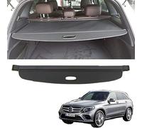 Estante De Paquetes RetráCtil Para Mercedes Benz GLC X253 GLC200 260 300 350 2015-2021 Protector Maletero Funda Tapa Cubierta Del Compartimento De Carga Persiana Enrollable Accesorios De Coche