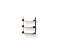Estante de Pared 900 Roble/ Negro