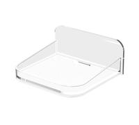 Estante de pared acrílico - estantes flotantes acrílicos | No hay estante de pantalla para la imagen del libro | Soporte de la cámara de seguridad de montaje de pared sin enrollamiento | Monte flotant