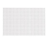 Estante de Pared con Panel Perforado, Organizador de Tapas y tarros de condimentos de Metal, Tablero Perforado DIY para Taller, Garaje, Cocina y Oficina (78 x 57 cm)