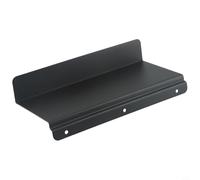 Estante de pared de listones flotantes para zapatos, soporte de exhibición de metal, 9,5 x 23 cm, hierro recubierto de polvo, resistente al óxido para minoristas y