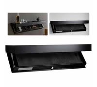 Estante de pared flotante con compartimento oculto con cajón, solución de almacenamiento secreta para la organización del hogar y la oficina