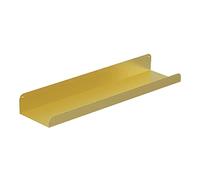 Estante De Pared Metal Negro, Blanco, Plateado, Dorado, Estanterias Metalicas De Pared Baldas para Salón, Dormitorio, Recibidor, Ducha, Oficina, Estanteria Baño(Gold,90x12cm)