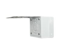 Estante de pared para cámara de metal, pequeño estante flotante universal pequeño para cámaras de seguridad, altavoces, luz LED, soporte de estante de montaje en pared