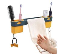 Estante de pared para cocina, estante de pared para ducha, impermeable, sin perforación, estante de pared para organizador de ducha, para toallas, baño, lavado de cara