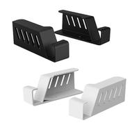 Estante de pared para enrutador: soporte pequeño de montaje en pared de ABS, soporte flotante para dispositivos Wifi, módems, cajas de TV | Estante ajustable para un solo dispositivo, organizador de e