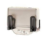 Estante de Pared para Router - Acero al Carbono 18,5x8x6cm Soporte WiFi Sin Taladrar | Estante para módem montado en la pared, organizador, soporte para , enrutador, TV, reproductor multimedia, of