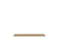 Estante de pared para salón verona nero 140cm