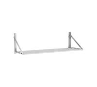 Estante de pared - plegable - diseño con barras - 120 x 45 cm - 40 kg - acero inoxidable | Royal Catering
